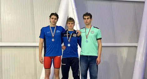 Русенският плувец на "Доростол" Дарен Кирилов с осем медала и два национални рекорда на държавното първенство в Бургас