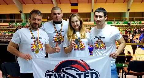 Три медала за „Хелиос“ от румънски турнир по джу-джицу Три медала за „Хелиос“ от румънски турнир по джу-джицу