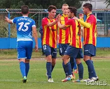 Божидар Краев води атаката на Левски в Дупница Божидар Краев води атаката на Левски в Дупница