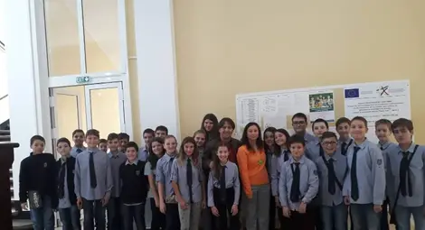 Златният Златан гостува на ученици от Математическата Златният Златан гостува на ученици от Математическата