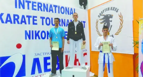 Каратист от &bdquo;Две могили&ldquo; с трета титла на &bdquo;Никон опън&ldquo;
