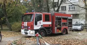 Пожар избухна в дома на възрастна жена в 15-етажния блок „Огоста“