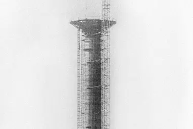 Черно-бели мигове от цветната мозайка на живота: Телевизионната кула - от кота 0 до най-високата на Балканите