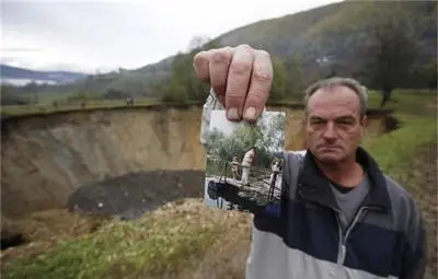 Изчезналото езеро в Босна "се завръща" /галерия/