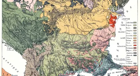 Карта Елизе Реклю