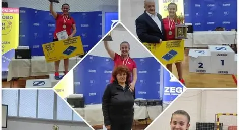 Тенисистка от Две могили шампионка на Северна Македония