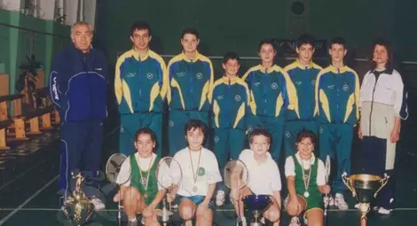 Смесен отбор с треньори Росица и Стефан Христови.