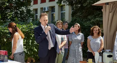 Зам.-министър Явор Гечев: Университетът е уникален, на световно ниво, водещ е у нас и в Европа Зам.-министър Явор Гечев: Университетът е уникален, на световно ниво, водещ е у нас и в Европа