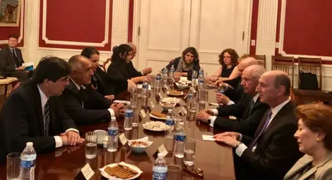 Бойко Борисов поиска подкрепа от евреите в САЩ за визовия режим Бойко Борисов поиска подкрепа от евреите в САЩ за визовия режим