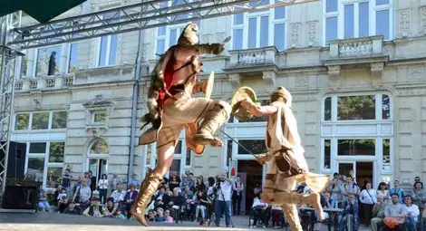 Прабългарски багатури на туристическото изложение