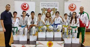 Младите сили на „Русе“ в каратето с титли и медали в Пловдив