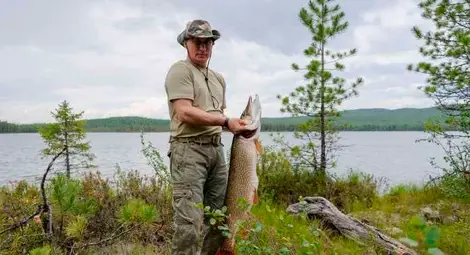 Особености на президентския риболов в Русия /галерия/
