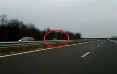 Жена кара в насрещното на Тракия със 100 км/ч (Видео)