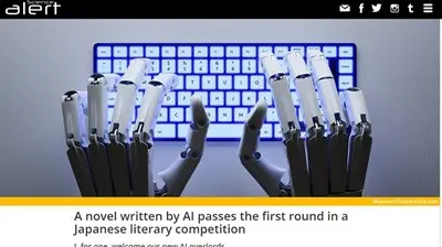 Разказ, написан от изкуствен интелект, участва на конкурс за литература в Япония