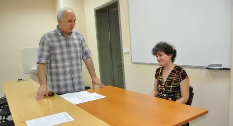 За първи път в Русе незрящ кандидат-студент се яви на изпит