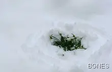 Снежен капан за част от страната Снежен капан за част от страната