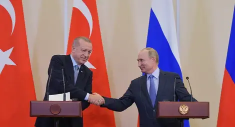 Путин и Ердоган договориха 10-точков меморандум за Сирия