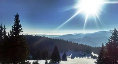 Предимно слънчево, с дневни температури между 3 и 8&deg;