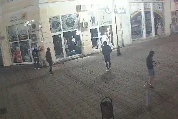 Това са вандалите, засечени от камерите за видеонаблюдение на общинската охранителна служба.