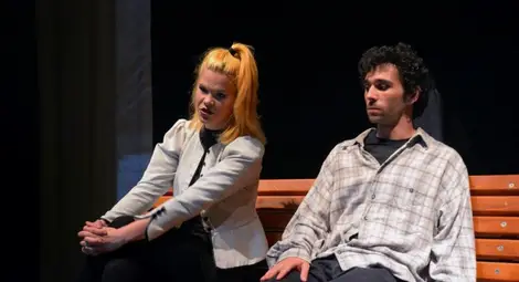 Сцена от „Искам да кажа“ Снимка: Куклен театър Русе Сцена от „Искам да кажа“ Снимка: Куклен театър Русе