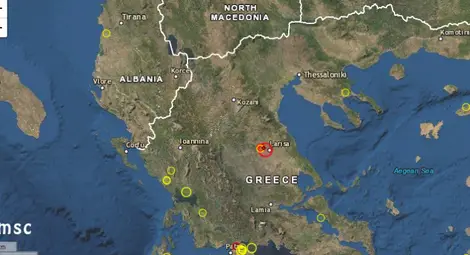 5,9 по Рихтер разтърси Гърция, трусът е усетен у нас