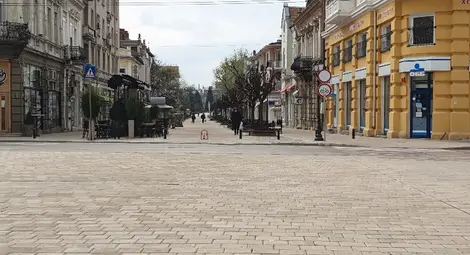 Извънредно положение - най-красивите места в Русе са като декор за филм