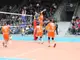 Волейболистите в тежък мач срещу бивши звезди на „Лукойл“