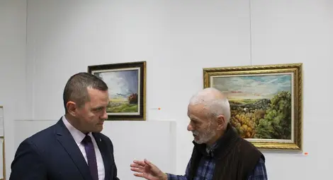 Художникът Тодор Делев с юбилейна изложба и златна значка &bdquo;Русе&ldquo;