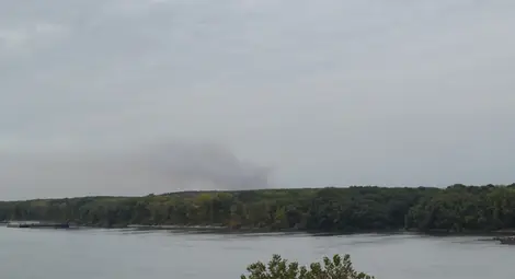 Запалени 700 декара стърнища край Гюргево за пореден път опушиха Русе