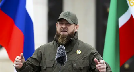 Чеченският лидер Кадиров твърди, че е в Украйна