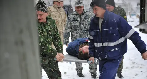 ВМА с демонстрация за действие при бедствия