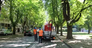 Нова машина ще запечатва пътните пукнатини дори и през зимата