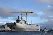 Забраниха на руския екипаж да се качва на "Мистрал"-а Забраниха на руския екипаж да се качва на "Мистрал"-а