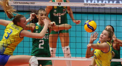 България отпадна от Евроволей 2021