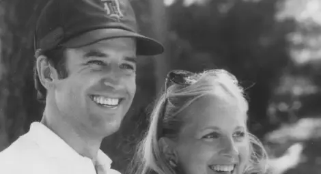 Джо Байдън с втората си съпруга Джил през 70-те Джо Байдън с втората си съпруга Джил през 70-те