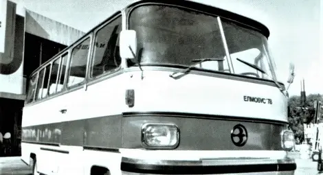 Първият български електробус. Снимка: Иван Колев, &bdquo;Автобусите на Ботевград&ldquo;/sandacite.bg