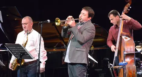 Ачо Заберски и Мишо Йосифов подариха две пиеси на русенския джазфест