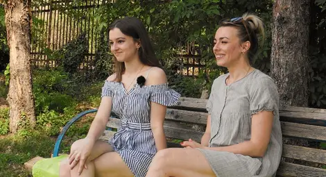 Алла и Ксения от Украйна в Русе: Дойдохме в България уж за две седмици, а вече няколко месеца сме в Русе. Не знаем как ще е нататък...