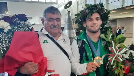 Валентин Ангелов: Май само аз вярвах, че Магомед ще спечели медал в Париж Валентин Ангелов: Май само аз вярвах, че Магомед ще спечели медал в Париж