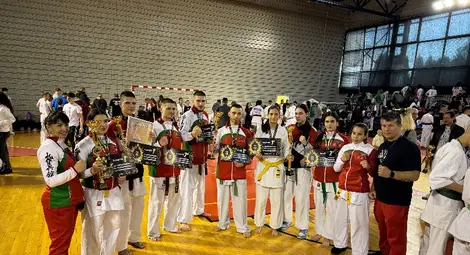 Каратистите на &bdquo;Ипон&ldquo; сред най-добрите на международен гранд турнир в Гюргево