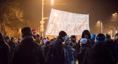 Букурещ, Площадът на гнева