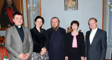 Гости от Германия посрещна  Русенският митрополит Наум