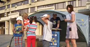 „Европа за мен“ раздаде подаръци на русенци