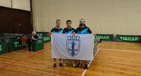 Русенският тенис на маса  удържа върха на мускули