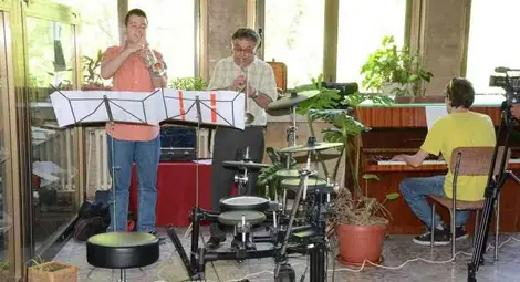 Тромпетисти въведоха гимназисти  в прекрасното изкуство на джаза