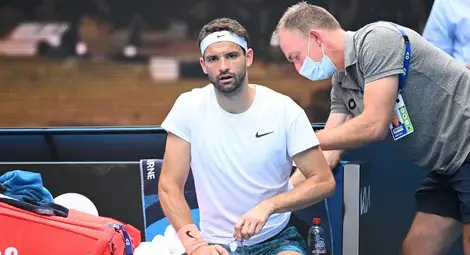 Контузия спря Димитров на четвъртфиналите в Мелбърн