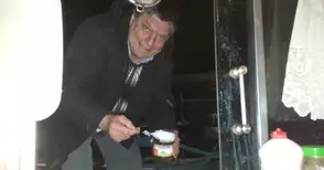 Русенски екипаж стeгнат в леден корсет до Силистра