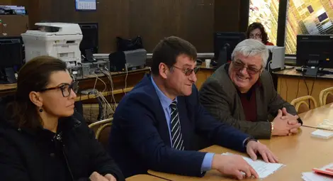 Листата на АБВ и Движение 21 беше регистрирана от Венцислав Великов, Валери Иванов и Екатерина Барбова. Снимка: Красимир СТОЯНОВ