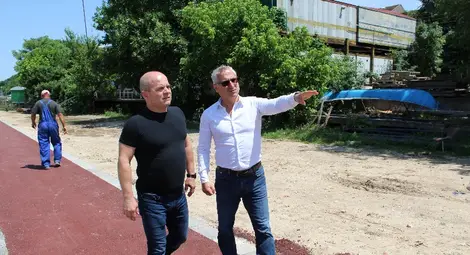 Пламен Стоилов: Мащабната реконструкция на улици и тротоари в целия град се случва за пръв път  от десетилетия