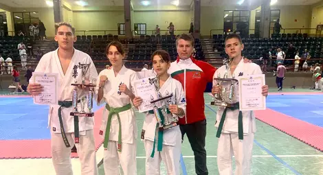 Ангел Ганев европейски шампион, Барбов вече с 4 дан в каратето